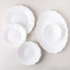 KSP Opal 'Petal' Glass Platter