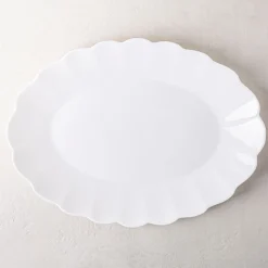 KSP Opal 'Petal' Glass Platter
