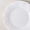 KSP Opal 'Petal' Glass Side Plate 8"