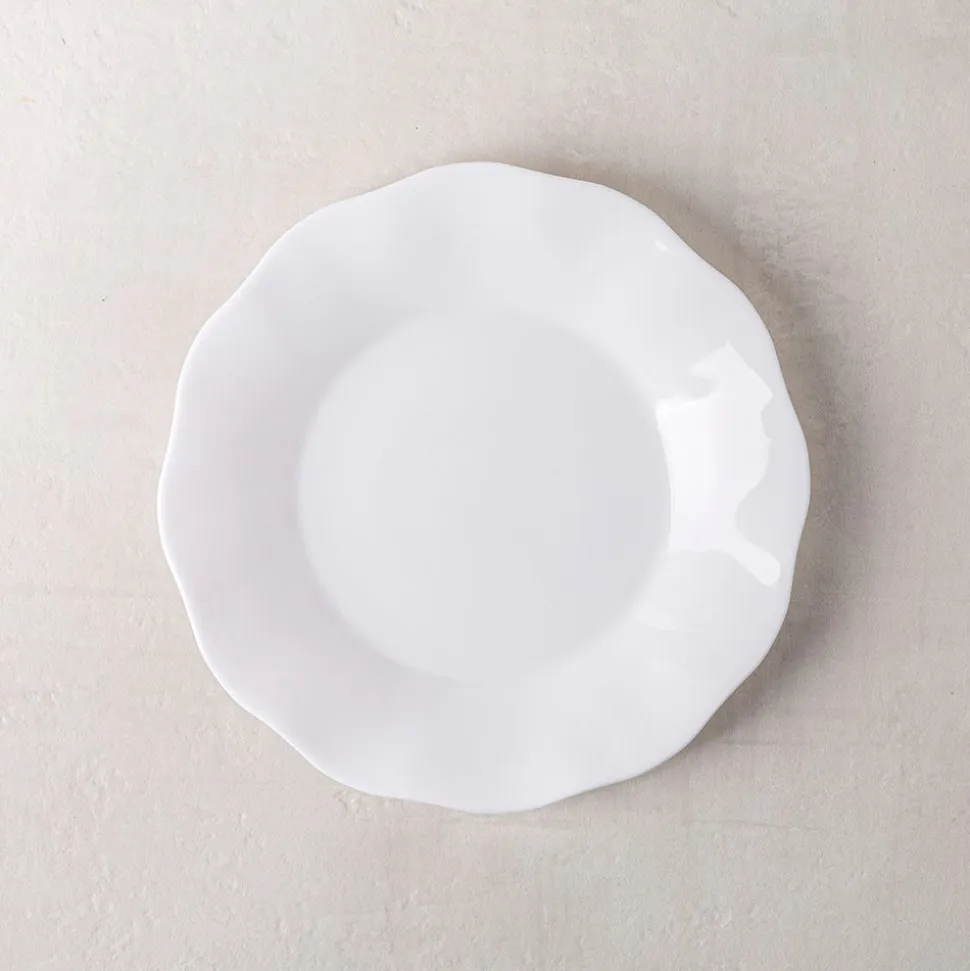 KSP Opal 'Petal' Glass Side Plate 8"