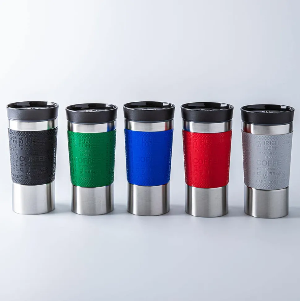KSP Orbit Double Wall Travel Mug (St/St - Green)