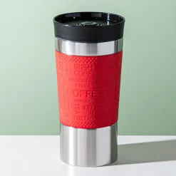 KSP Orbit Double Wall Travel Mug (St/St - Red)