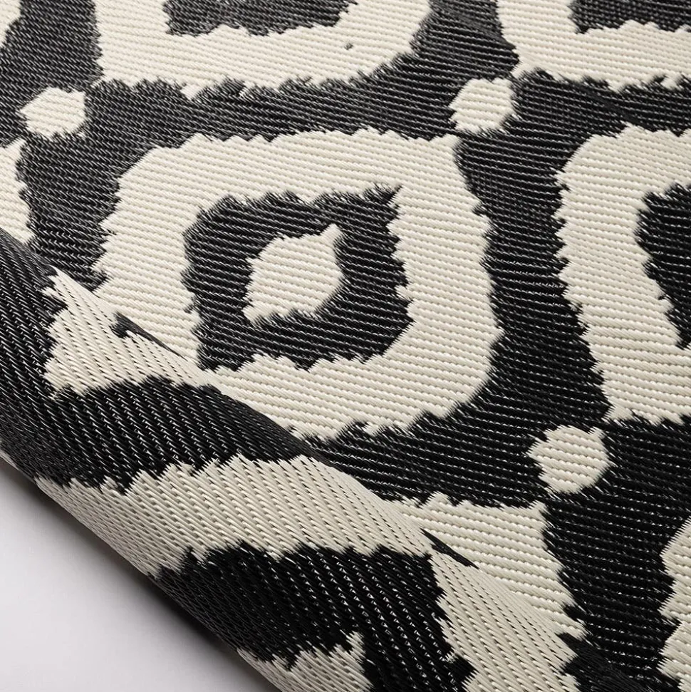 KSP Outdoor 'Selos' All Season Mat 6' x 9' (Ivory/Black)