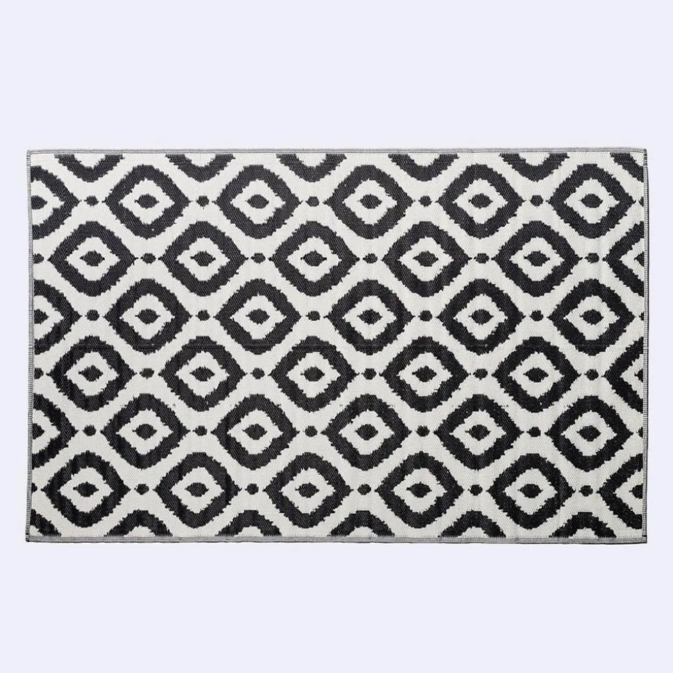 KSP Outdoor 'Selos' All Season Mat 6' x 9' (Ivory/Black)