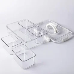 KSP Parkside '4-Section' Food Storage Container (White)