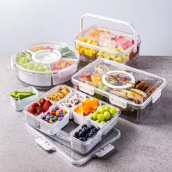 KSP Parkside '4-Section' Food Storage Container (White)