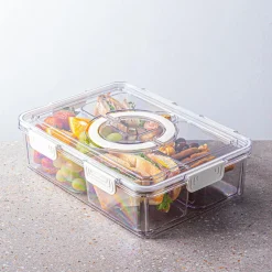 KSP Parkside '4-Section' Food Storage Container (White)