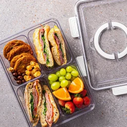 KSP Parkside '4-Section' Food Storage Container (White)