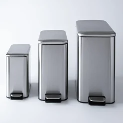 KSP Pedal 'Fingerprint-Proof' Soft-Close Garbage Can (20L)