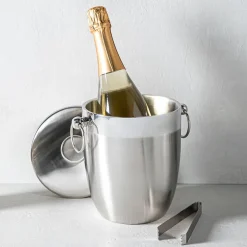 KSP Prestige Double Wall Ice Bucket with Tongs