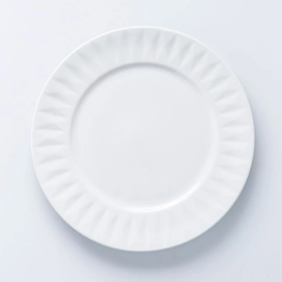 KSP Prism Porcelain Dinnerware - Set of 16 (White)