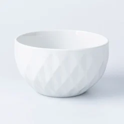 KSP Prism Porcelain Dinnerware - Set of 16 (White)