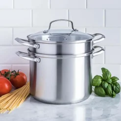 KSP Pro-Form Pasta Cooker Combo - Set of 4 (Stainless Steel)