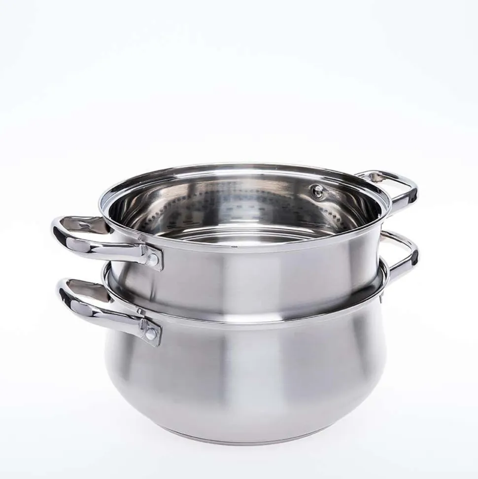KSP Pro-Form Steamer Pot - Set of 4 (Stainless Steel)