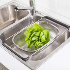 KSP Punch Expandable Over Sink Strainer (Stainless Steel)