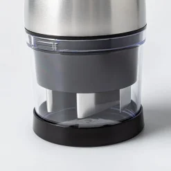 KSP Quick Chop Rotating Food Chopper (St/St - Clear/Black)