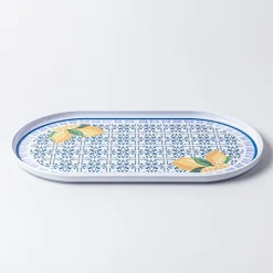 KSP Ravello Melamine Oval Serving Tray 17.25