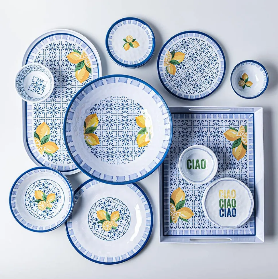 KSP Ravello Melamine Side Plate 8.5" dia.
