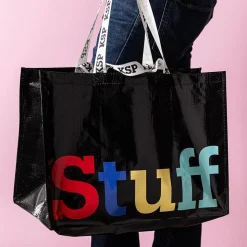 KSP Reusable 'Large' Shopping Bag (Black)