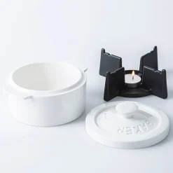 KSP Rideau Porcelain Cheese Baker (White)