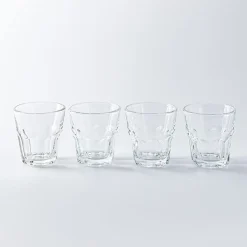 KSP Rock Ridge Glass Tumbler - Set of 4 (160mL)