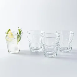 KSP Rock Ridge Glass Tumbler - Set of 4 (160mL)