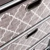 KSP Rollstor 3-Drawer Fabric Storage Cart (Grey) 55 x 35.5 x 89 cm