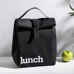KSP Sack 'Lunch' Insulated Lunch Bag (Black/White)