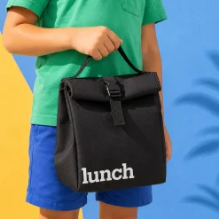 KSP Sack 'Lunch' Insulated Lunch Bag (Black/White)