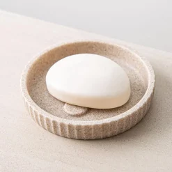 KSP Sandstone Resin Soap Dish (Taupe)