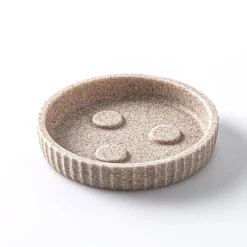 KSP Sandstone Resin Soap Dish (Taupe)
