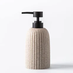 KSP Sandstone Resin Soap Pump (Taupe)