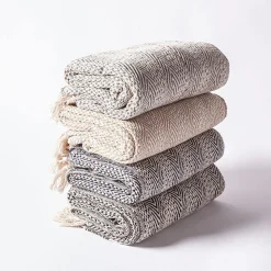 KSP Savo Recycled Cotton Throw (Black)