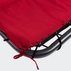 KSP Siesta Steel Hammock with Umbrella (Red)