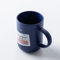 KSP Simply 'Be Awesome' Porcelain Mug 16oz.