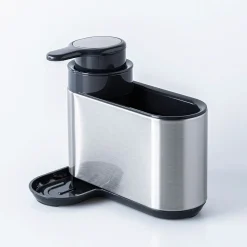 KSP Sinkhub Sink Caddy with Soap Pump (St/St - Black)