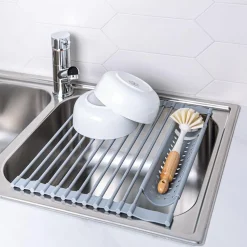 KSP SINKSMART Roll-Up Silicone Dish Drying Rack (Small)