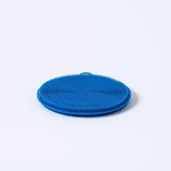 KSP Sinksmart 'Round' Silicone Scrubber Sponge (Navy)
