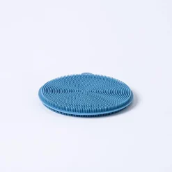 KSP Sinksmart 'Round' Silicone Scrubber Sponge (Slate Blue)