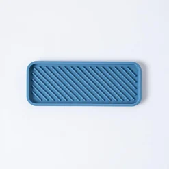 KSP Sinksmart Silicone Sink Organizer Tray (Slate Blue)
