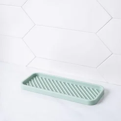 KSP Sinksmart Silicone Sink Organizer Tray (Sage)