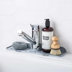 KSP Sinksmart Silicone Sink Splash Guard (Grey)
