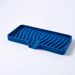 KSP Sinksmart Silicone Sink/Sponge Tray (Navy)
