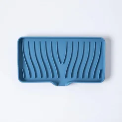 KSP Sinksmart Silicone Sink/Sponge Tray (Slate Blue)