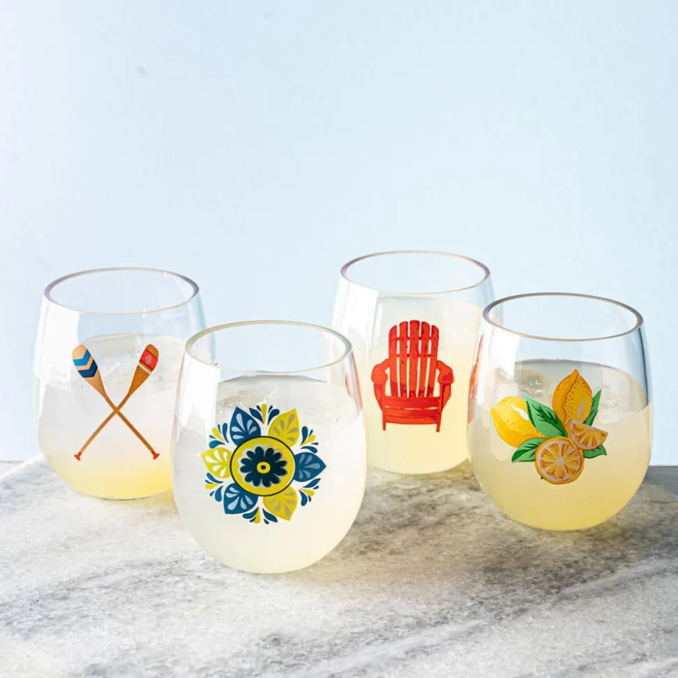 KSP Sip 'Canoe' 423ml Stemless Wine Glass