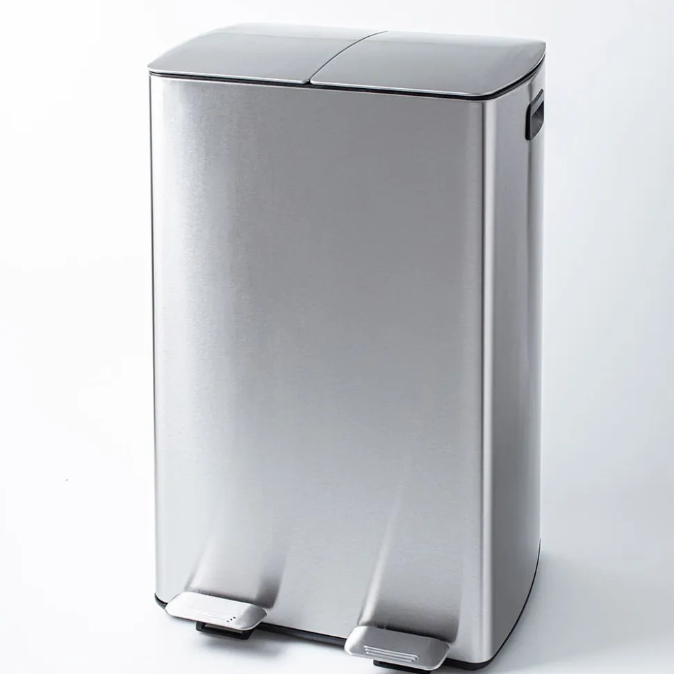 KSP Sleek Double Step Garbage Can (60 L)