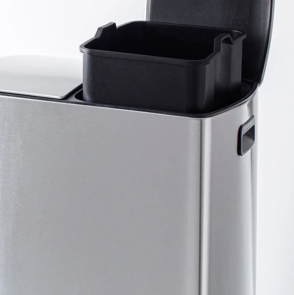 KSP Sleek Double Step Garbage Can (60 L)
