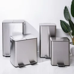 KSP Sleek Double Step Garbage Can (60 L)