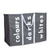 KSP Softsac Triple Laundry Hamper-Sorter (Grey)