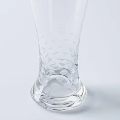 KSP Soiree Etched Pilsner Beer Glass - Set of 4 (17oz.)